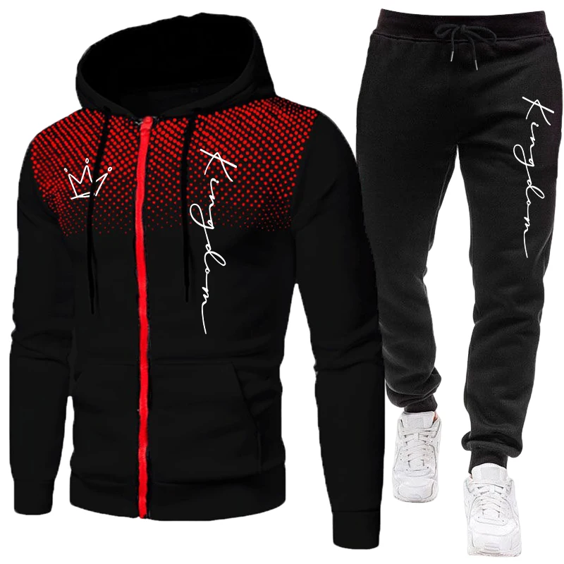 Winter Clothing Design - Conjunto de Agasalho Masculino King: Jaqueta