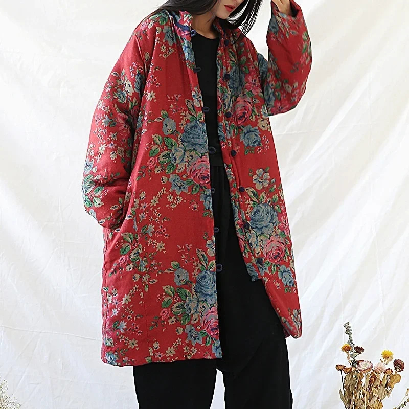 Clothing Style Winter - Estilo chinês roupas de algodão quente