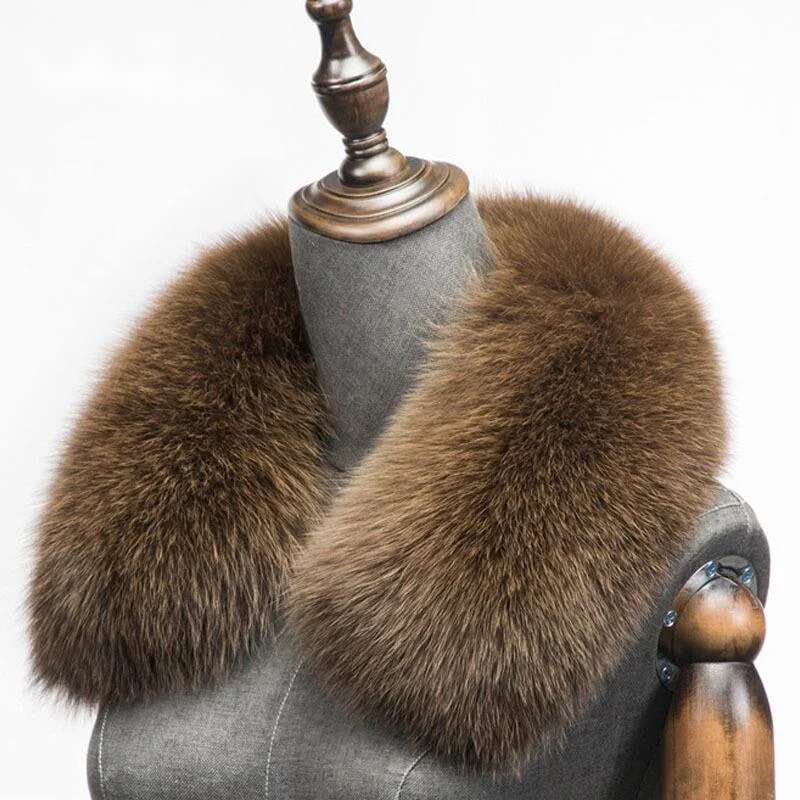 Winter Clothing Design - Inverno natural lenço de pele de