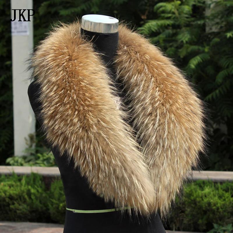 Winter Clothing Design - Gola de pele natural real pele