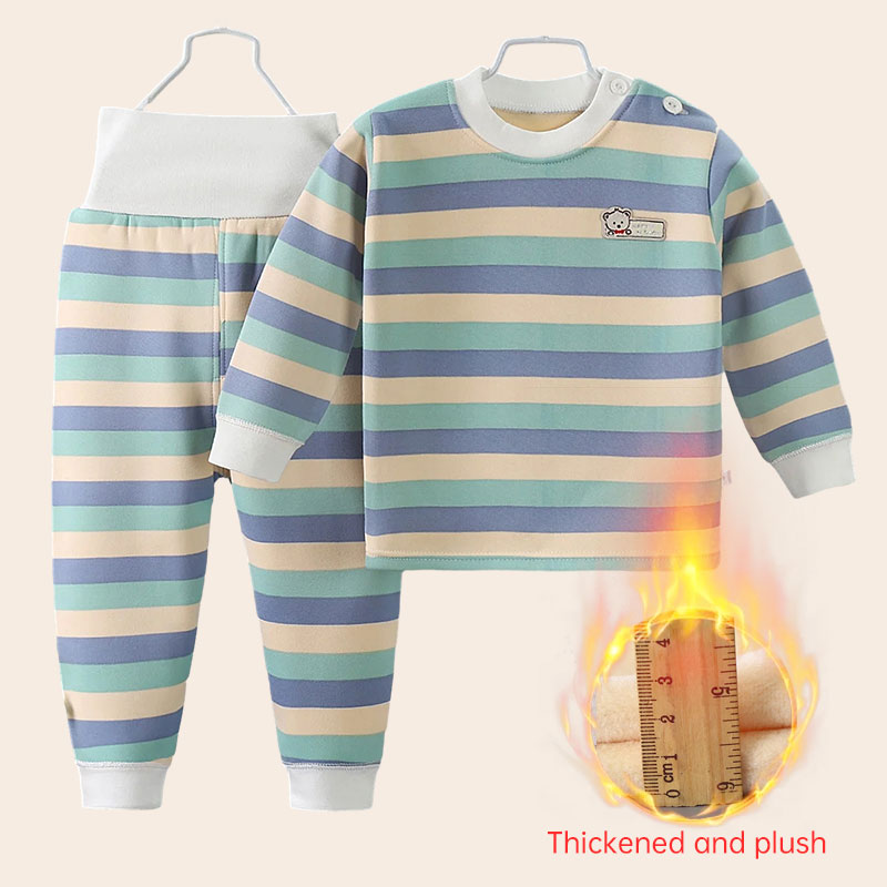 Winter Clothing For Toddlers - Engrossar quente de pelúcia crianças conjuntos