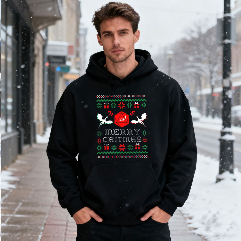 Winter Clothing Dnd - 2025 DND CHRISTMAS SWEATER Dnd Suéter