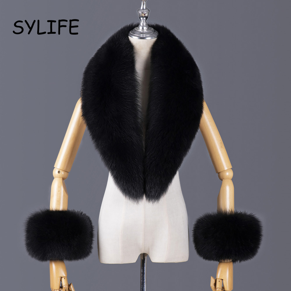 Winter Clothing Design - 2025 gola de pele de raposa