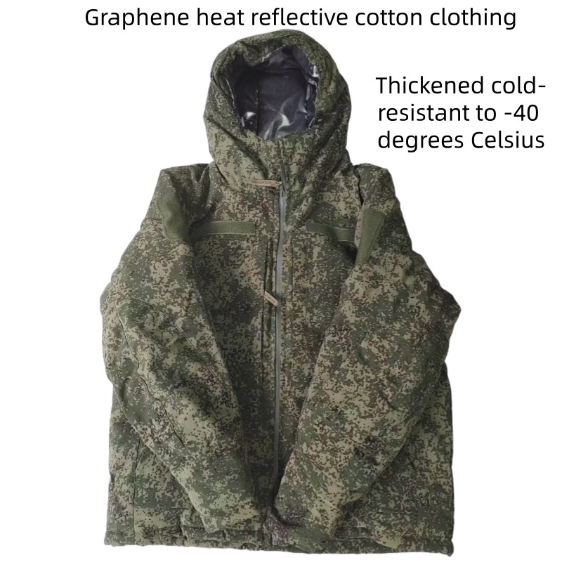 Winter Clothing Design - Jaqueta de algodão tática russa, à