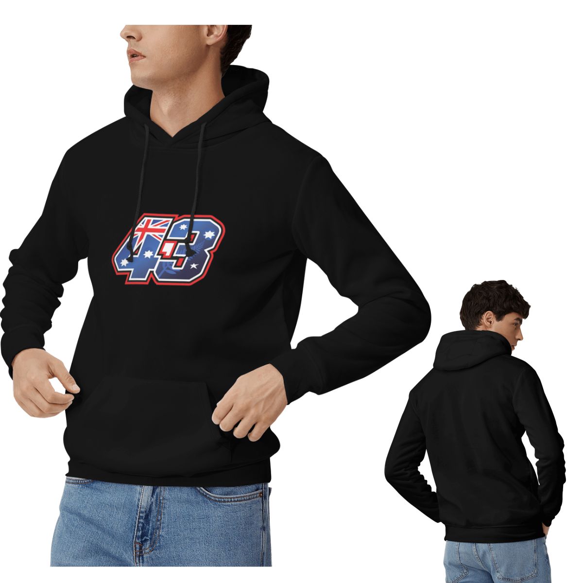 Winter Clothing Australia - Jack Miller Número 43 Austrália Hoodies