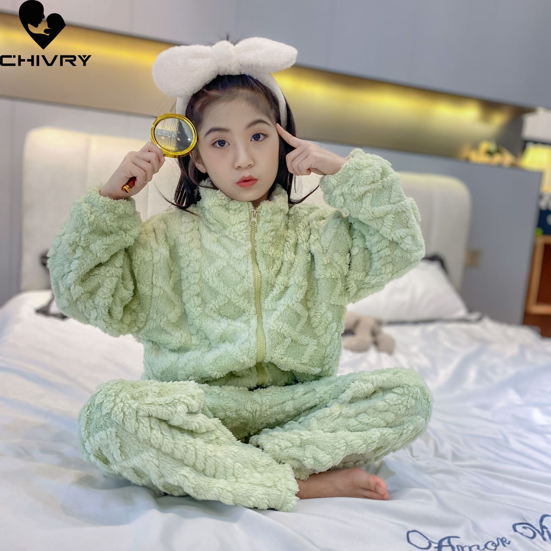Pijama de flanela engrossado p - Winter Clothing For Toddlers avaliação e preço