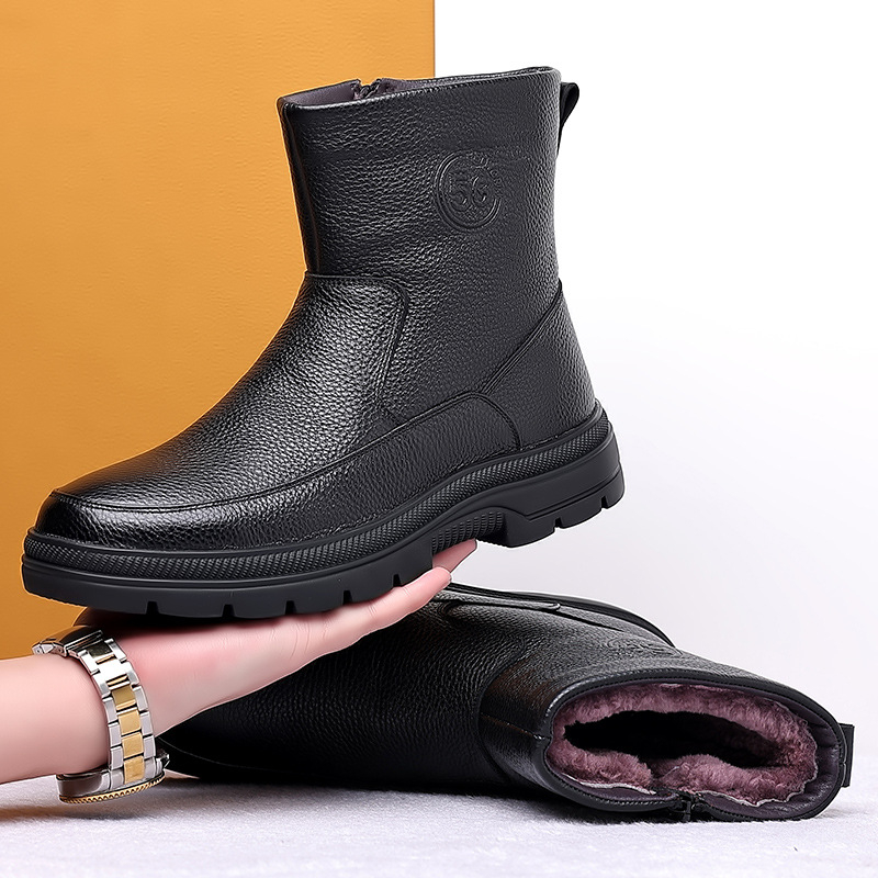 Botas de Neve Masculinas de Co - Snow Boot Fur Lined avaliação e preço