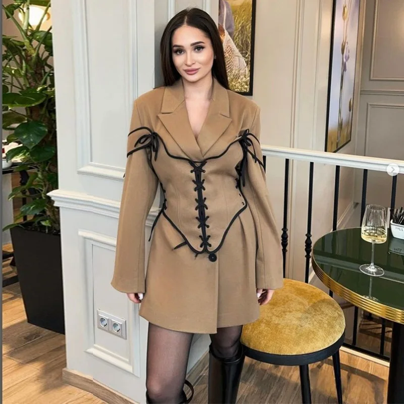 Conjunto de vestido de comprim - Winter Clothing Design avaliação e preço