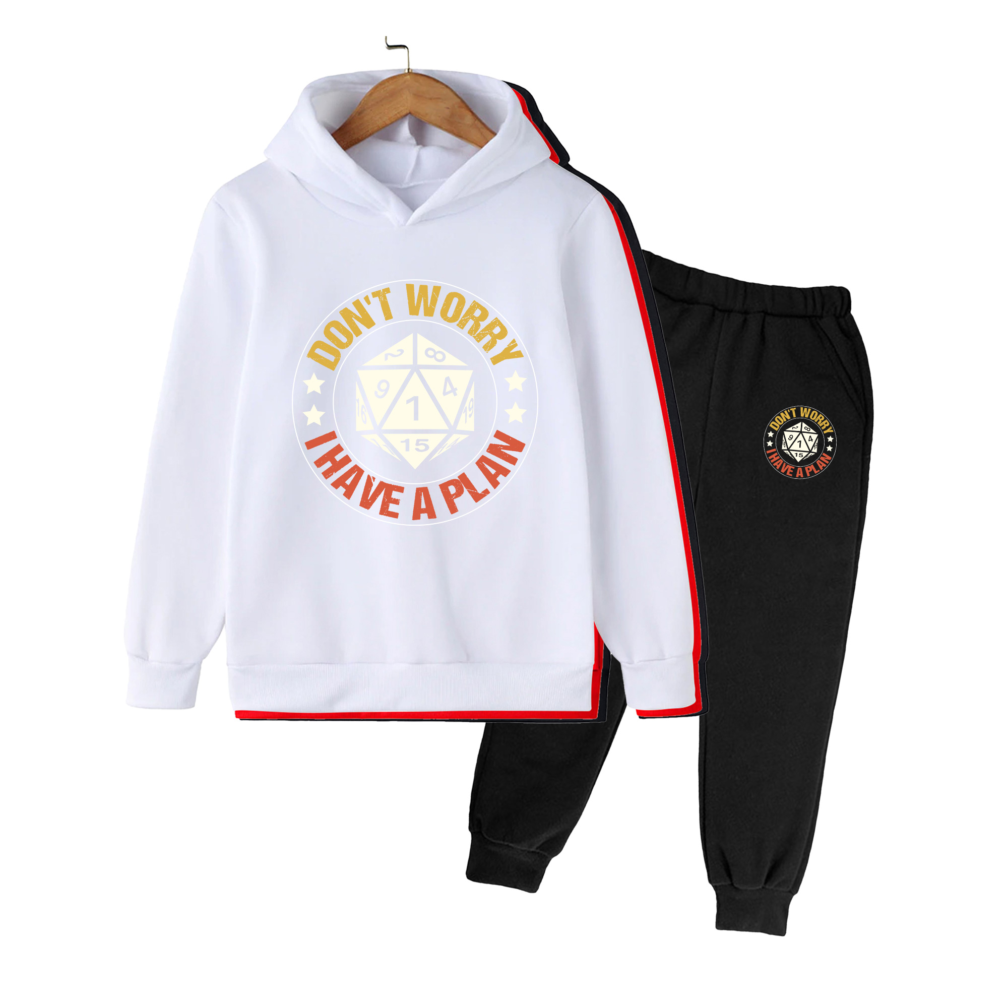 Conjunto de moletom com capuz  - Winter Clothing Dnd avaliação e preço