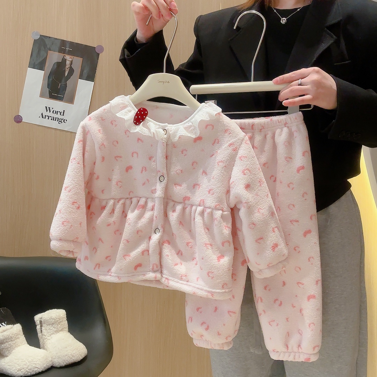 Conjunto de Pijama de Inverno  - Winter Clothing For Toddlers avaliação e preço