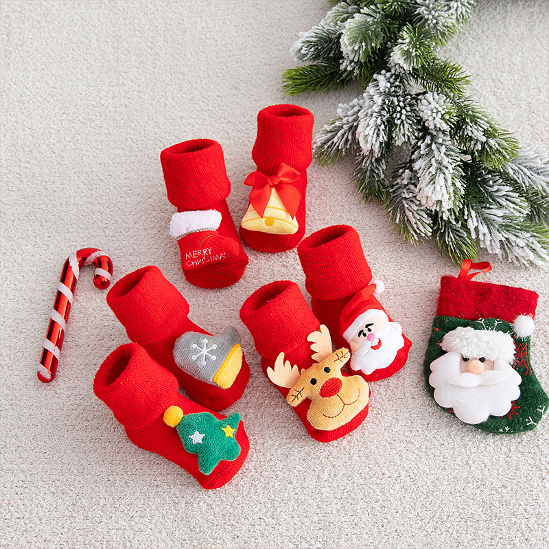 Meias de Natal curtas para rec - Winter Clothing For Toddlers avaliação e preço