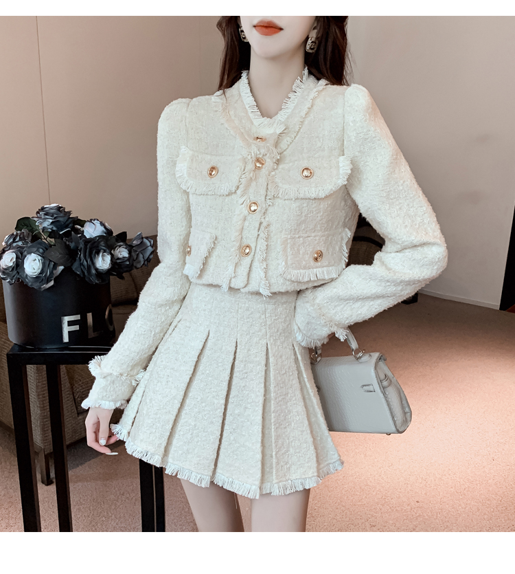 Conjunto de roupas rosa Jacqua - Clothing Style Winter avaliação e preço
