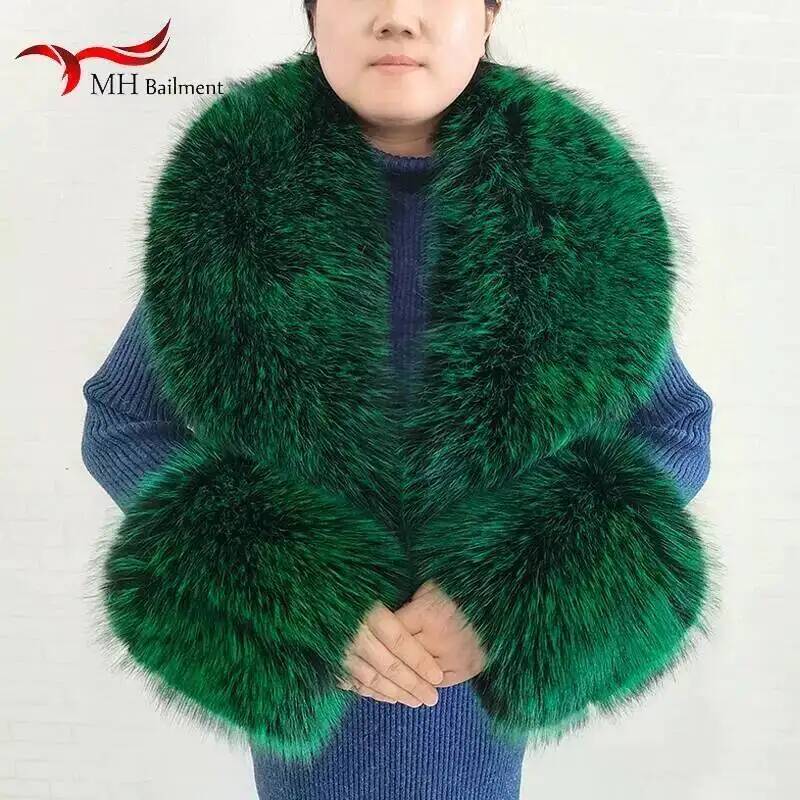 Grande feminino falso cachecol - Winter Clothing Design avaliação e preço