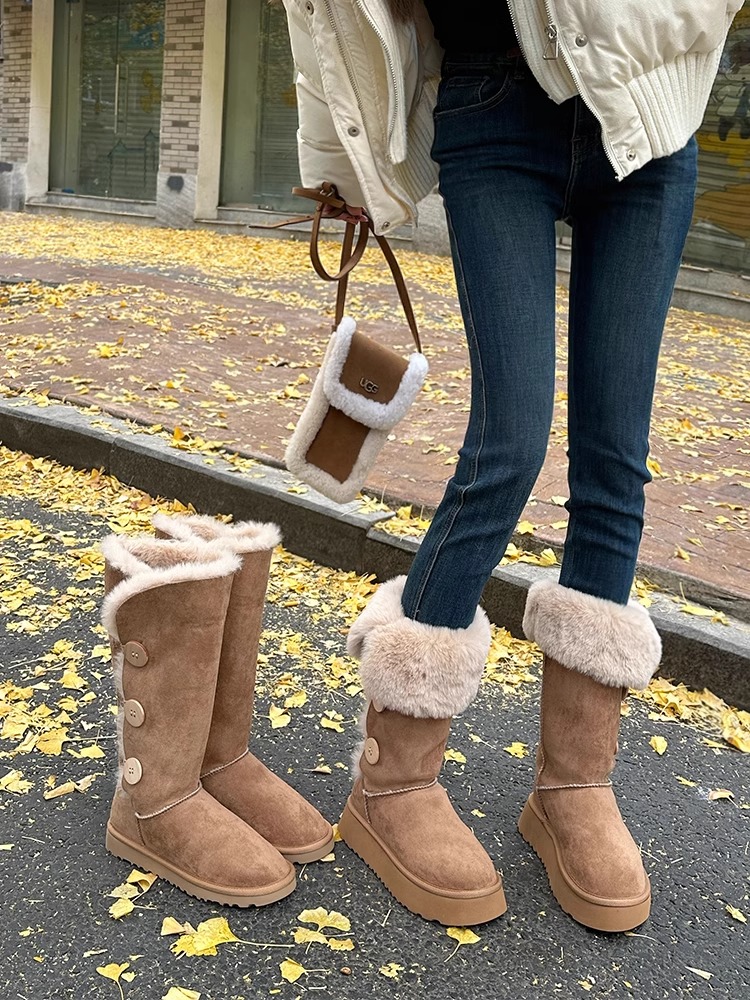 Inverno forrado de pelúcia ext - Snow Boot Fur Lined avaliação e preço