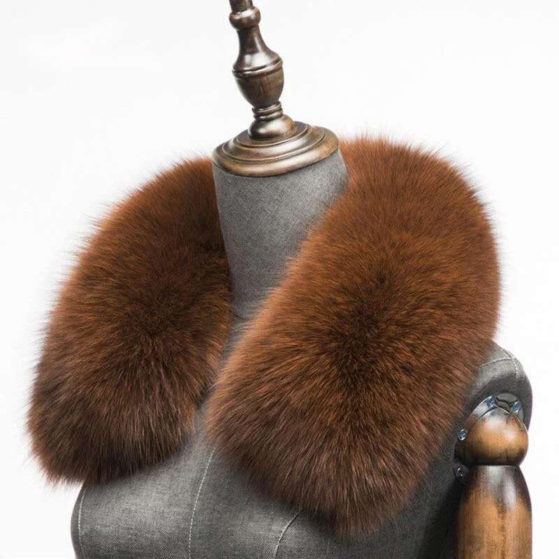Inverno natural lenço de pele  - Winter Clothing Design avaliação e preço