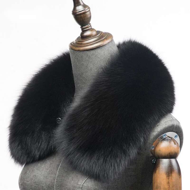 Inverno natural lenço de pele  - Winter Clothing Design avaliação e preço