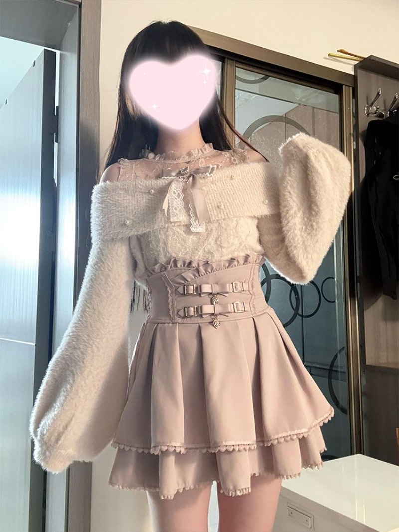 Suéter japonês estilo lolita,  - Clothing Style Winter avaliação e preço