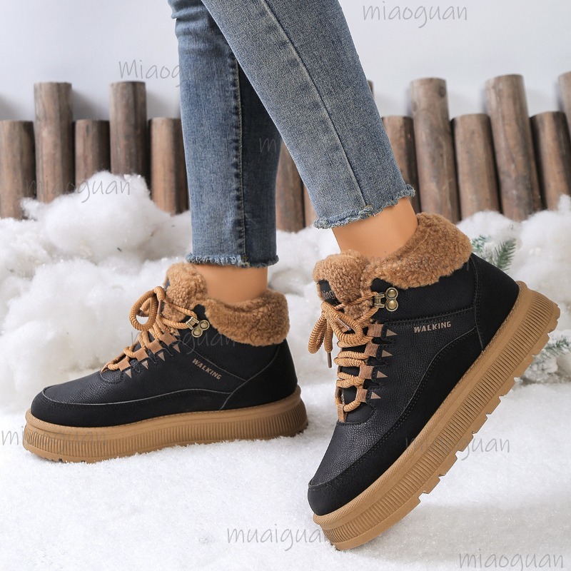 Plus size 36-41 botas de neve  - Snow Boot Fur Lined avaliação e preço