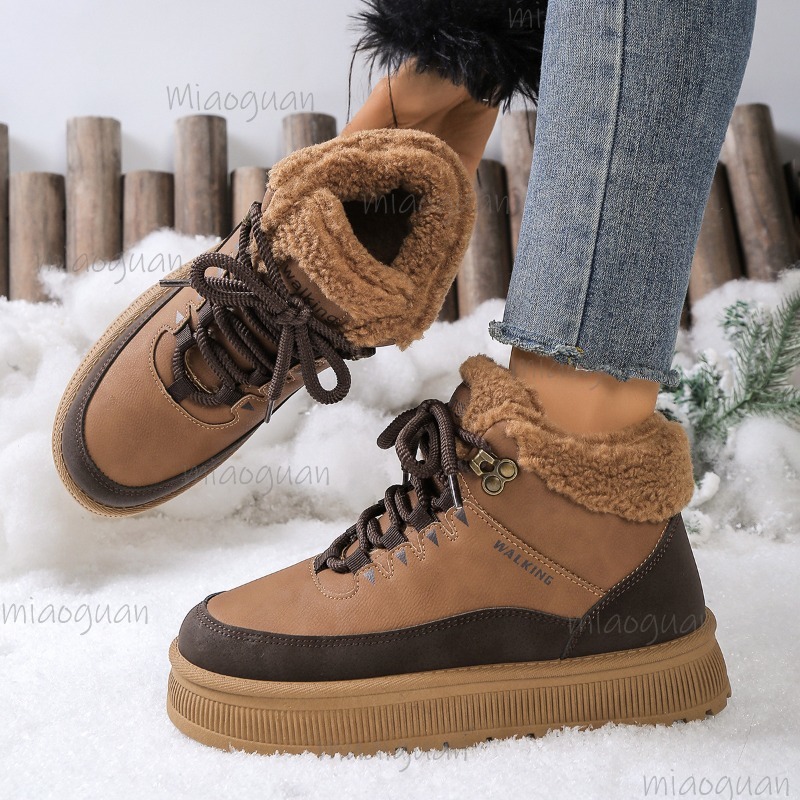 Plus size 36-41 botas de neve  - Snow Boot Fur Lined avaliação e preço