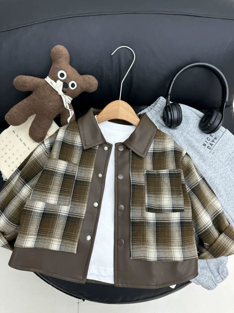 Jaqueta xadrez infantil menino - Winter Clothing For Toddlers avaliação e preço