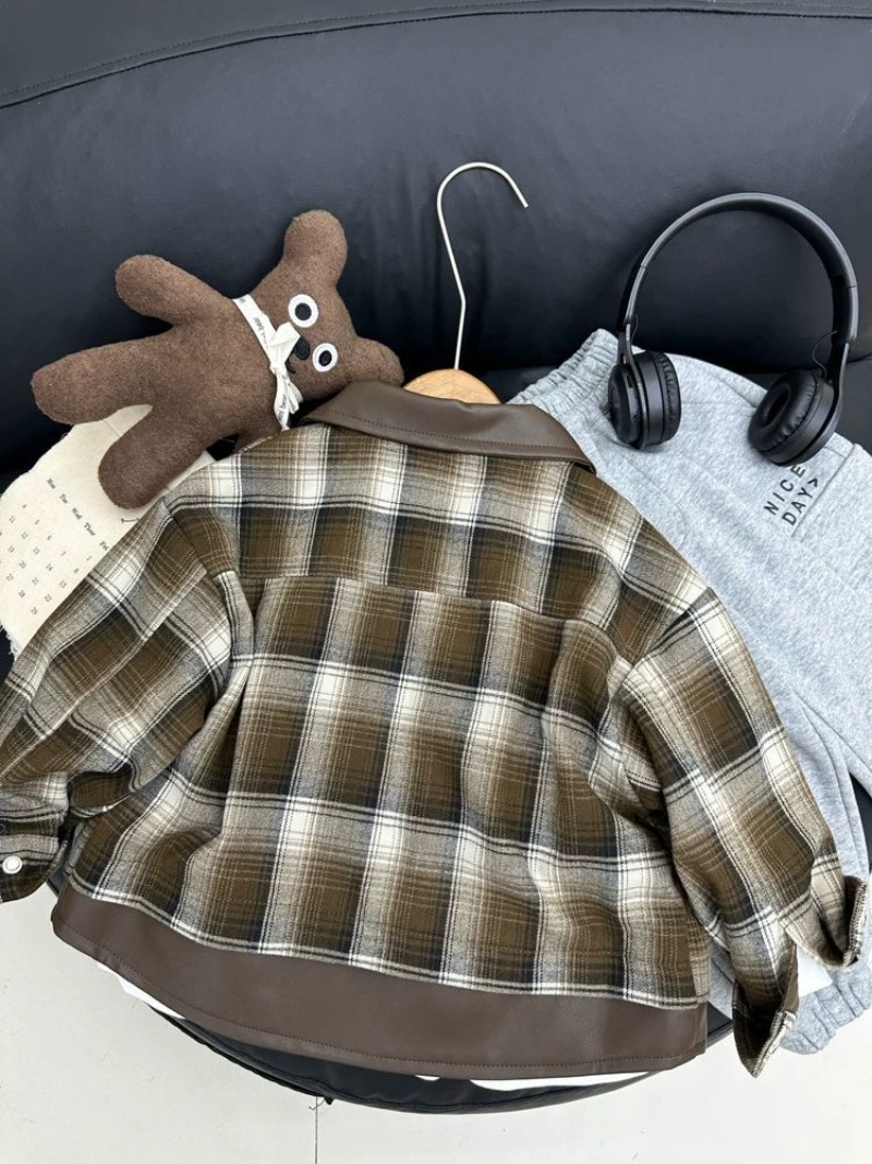 Jaqueta xadrez infantil menino - Winter Clothing For Toddlers avaliação e preço