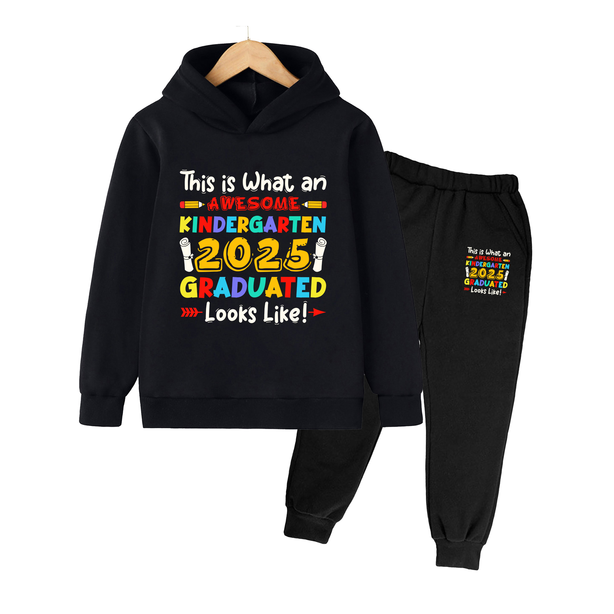 Conjunto Infantil de Moletom e - Winter Clothing Kindergarten avaliação e preço