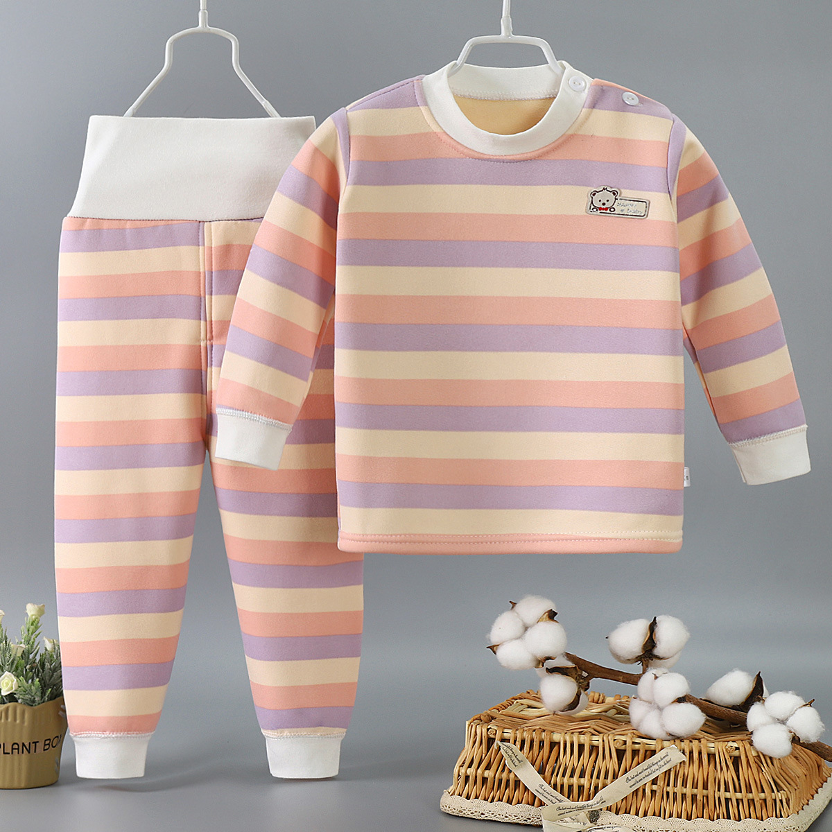 Engrossar quente de pelúcia cr - Winter Clothing For Toddlers avaliação e preço