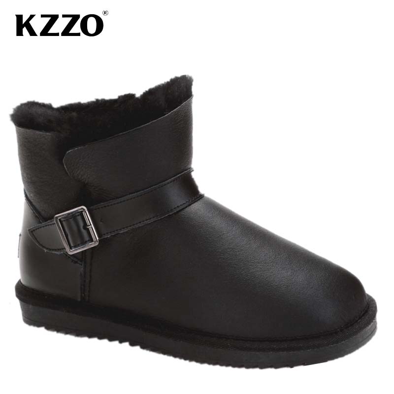 Kzo 2025 novos homens casuais  - Snow Boot Fur Lined avaliação e preço