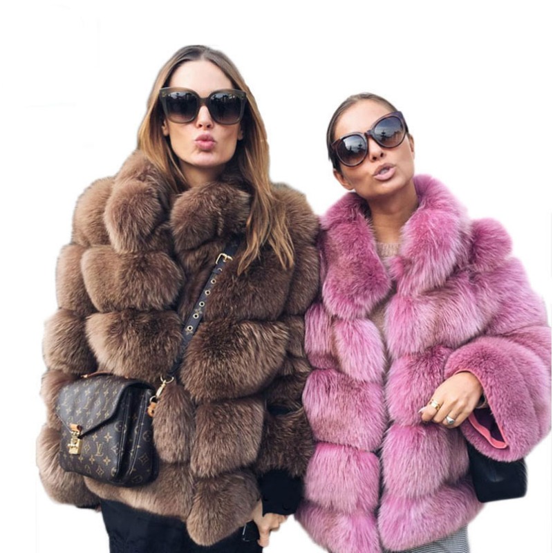 Jaqueta Feminina de Pele Sinté - Winter Clothing Manufacturers avaliação e preço