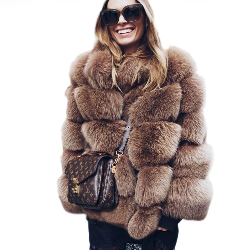 Jaqueta Feminina de Pele Sinté - Winter Clothing Manufacturers avaliação e preço
