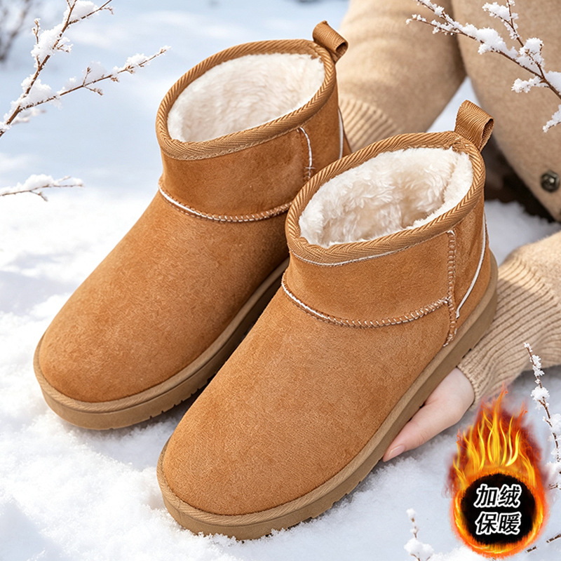 Botas de neve femininas com fo - Snow Boot Fur Lined avaliação e preço