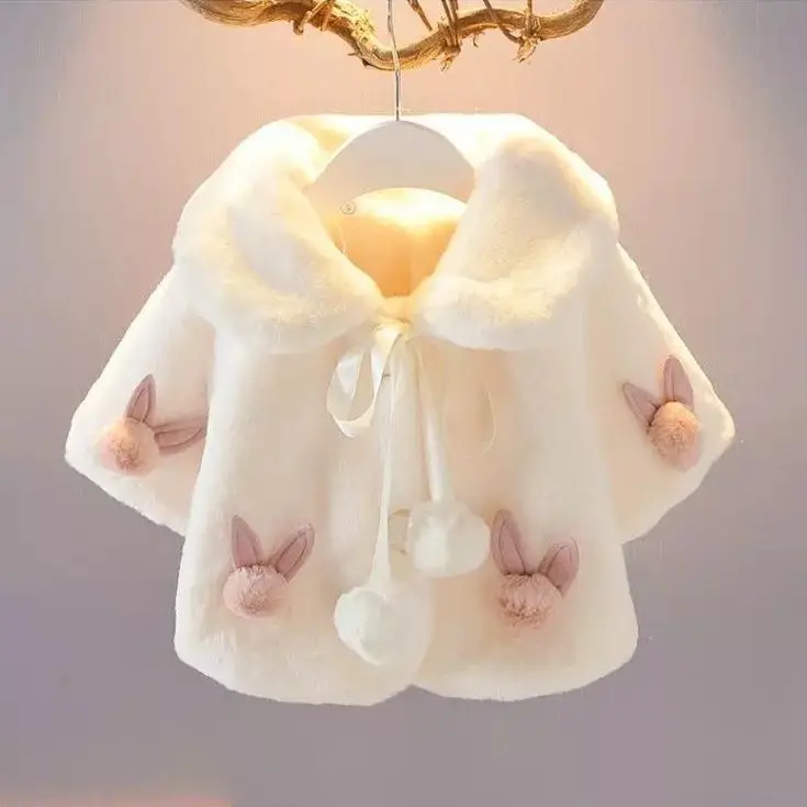 Poncho de Imitação de Pele Inf - Winter Clothing For Toddlers avaliação e preço
