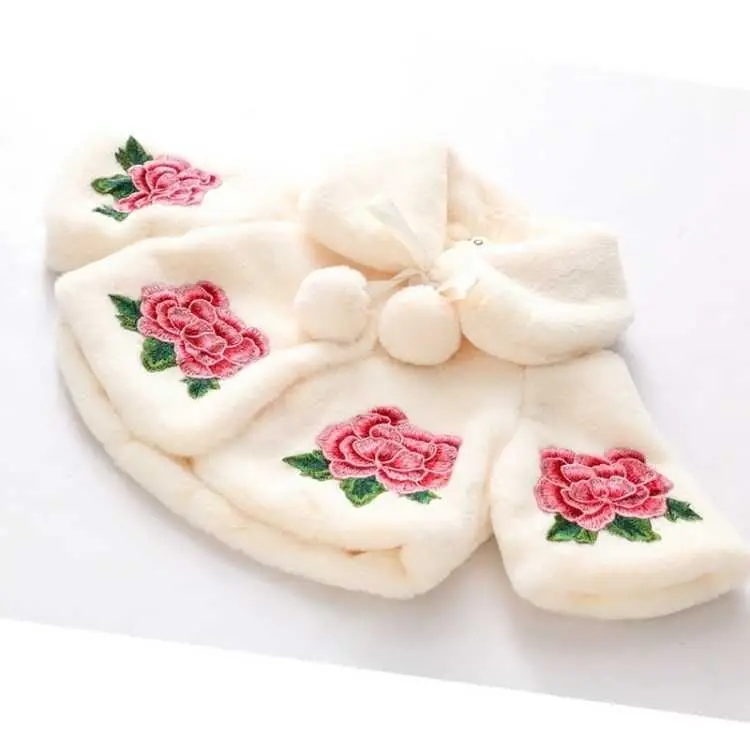 Poncho de Imitação de Pele Inf - Winter Clothing For Toddlers avaliação e preço