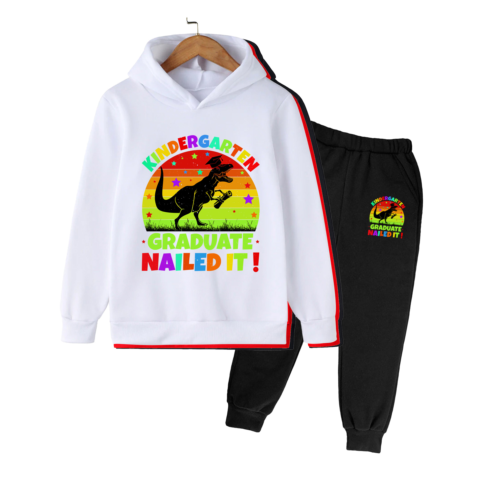 Conjunto de moletom e calça co - Winter Clothing Kindergarten avaliação e preço