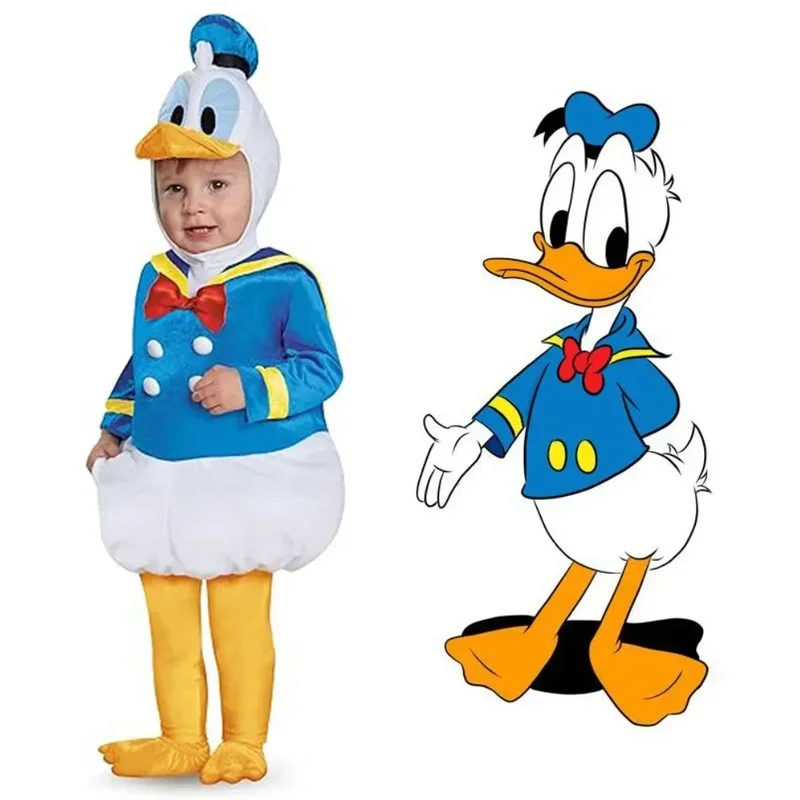 Aa anime pato donald cosplay t - Winter Clothing For Toddlers avaliação e preço