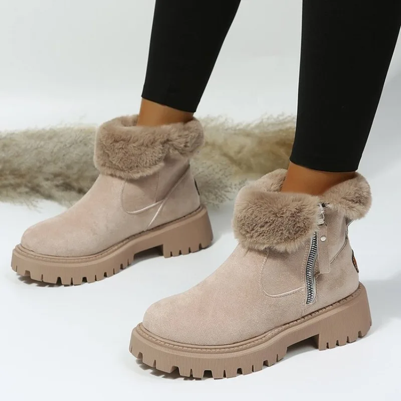 Botas de Inverno Femininas par - Snow Boot Fur Lined avaliação e preço